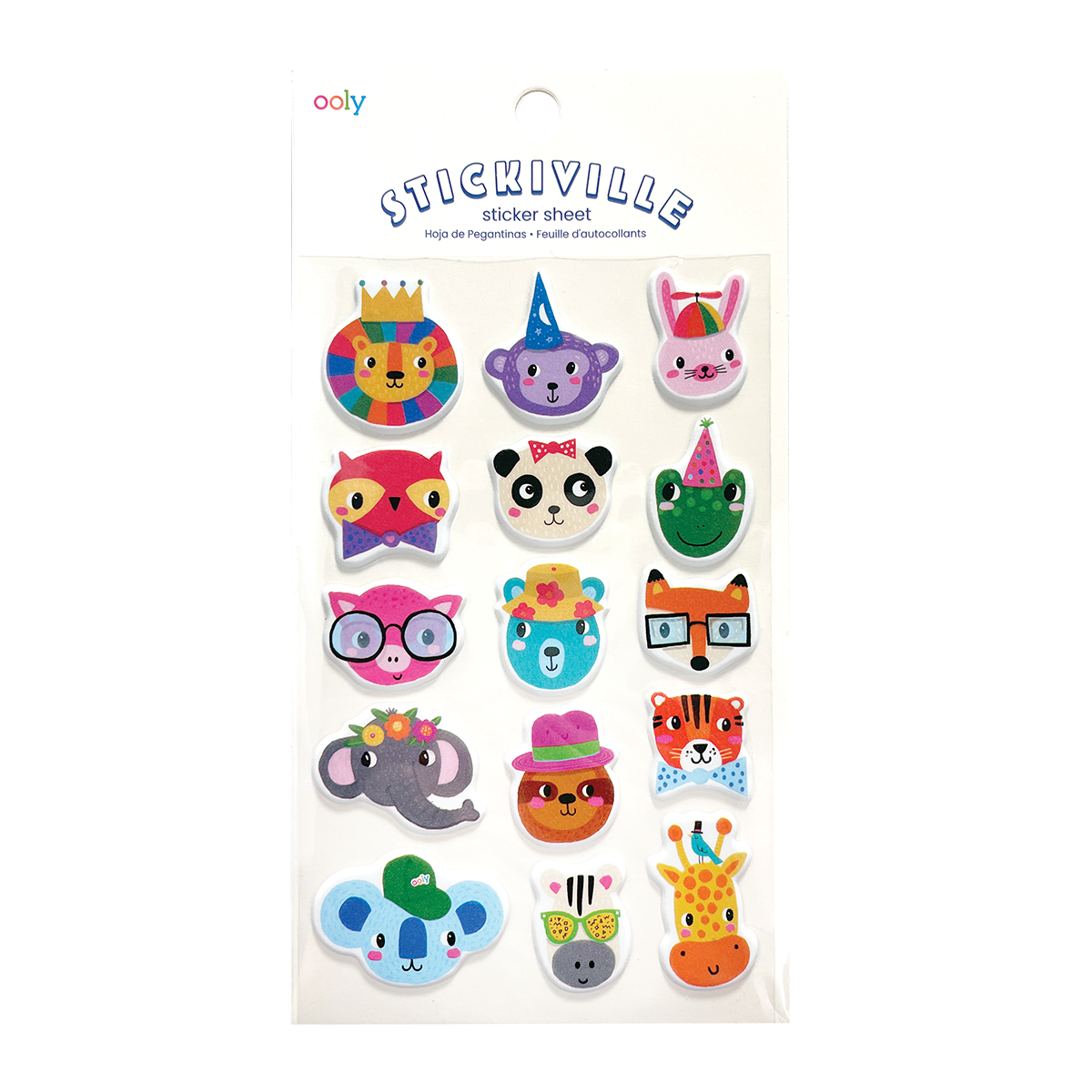 Stickiville Party Animals Stickers