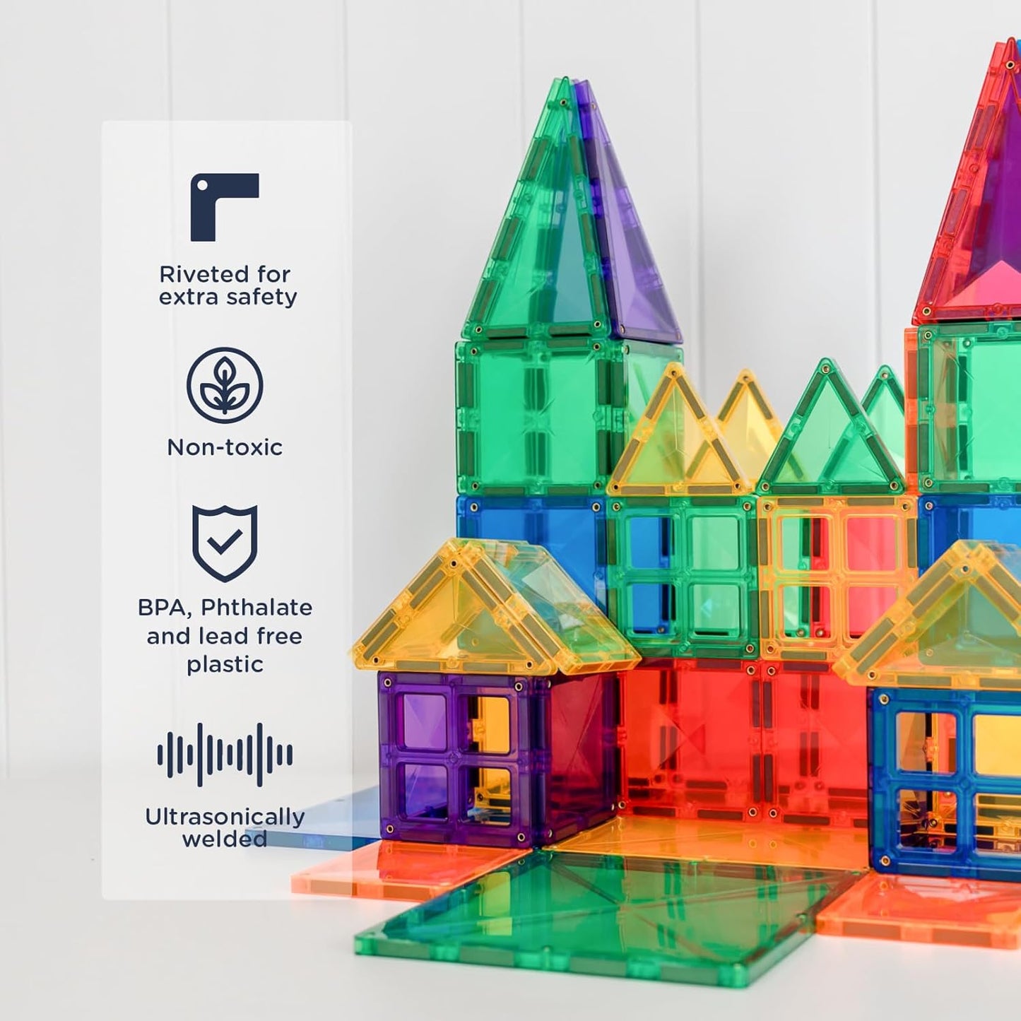 CONNETIX Rainbow Creative Pack, 102 Pieces