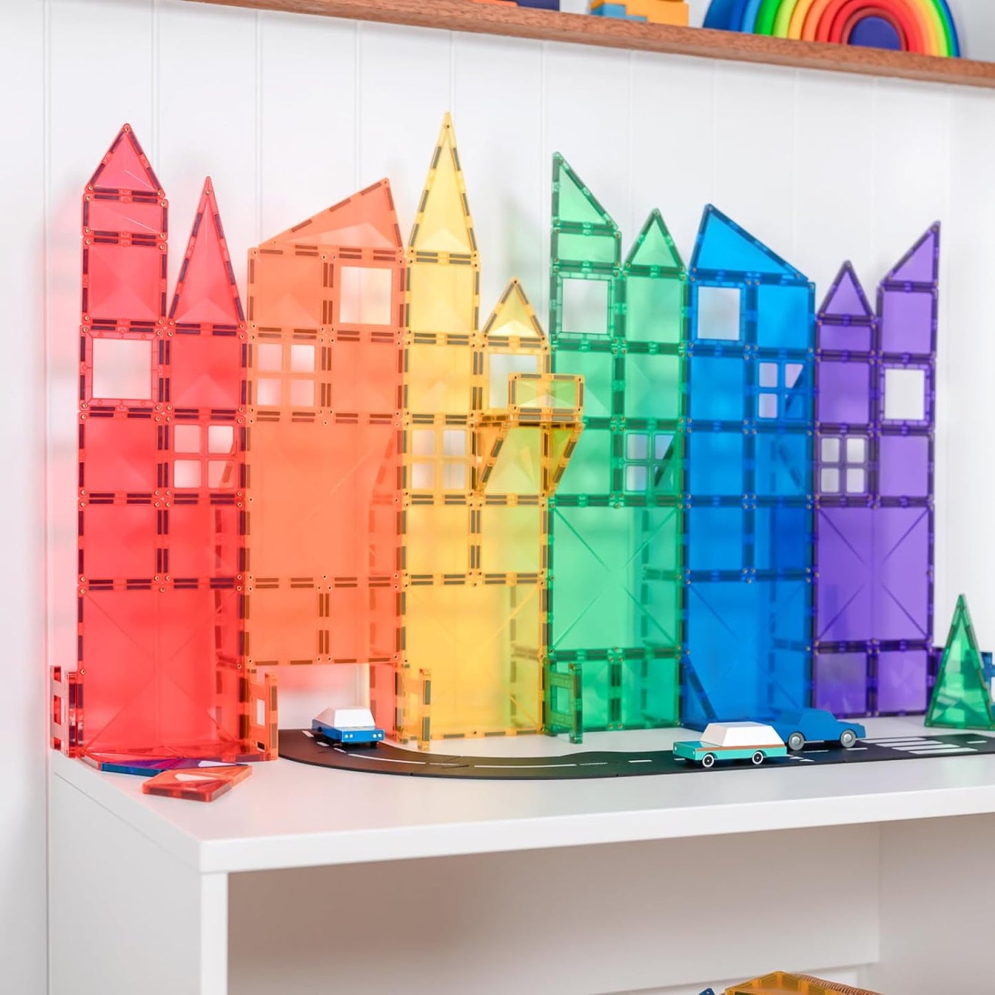 CONNETIX Rainbow Creative Pack, 102 Pieces