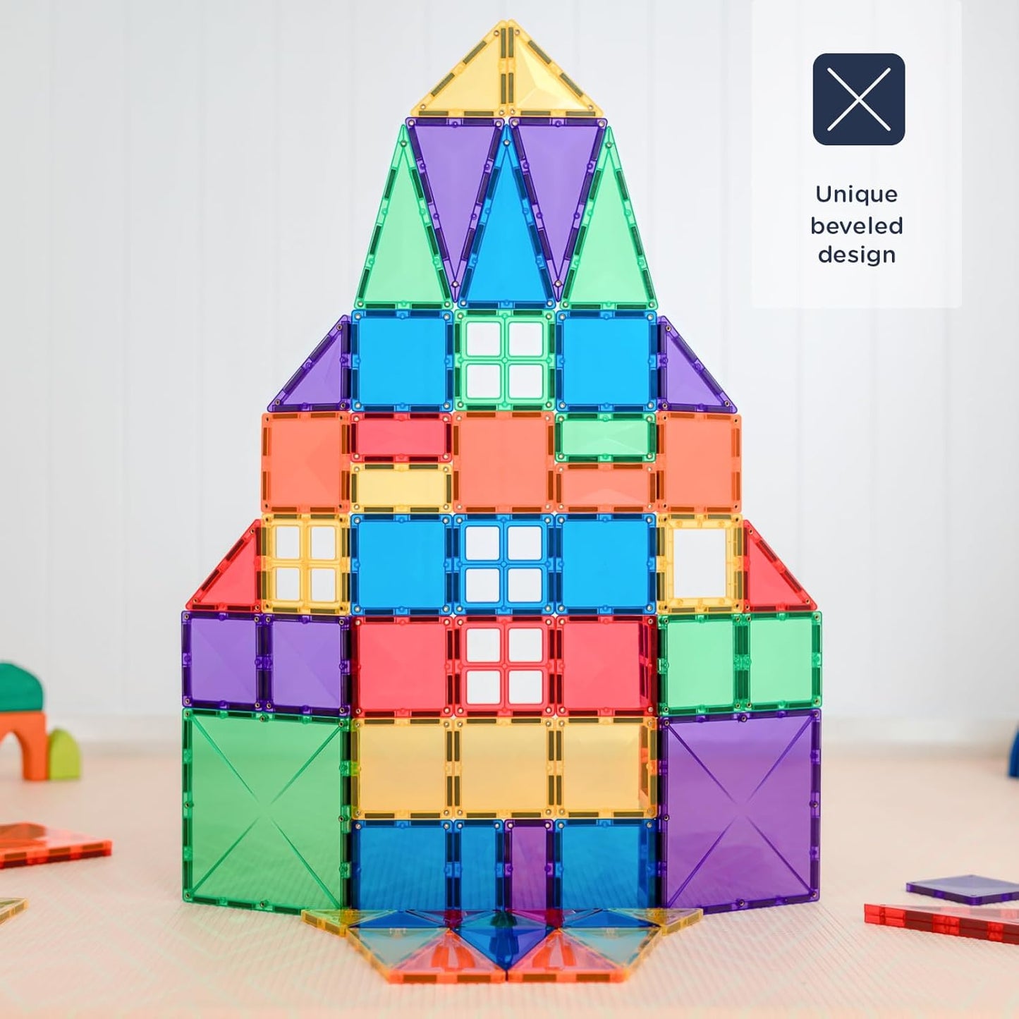 CONNETIX Rainbow Creative Pack, 102 Pieces