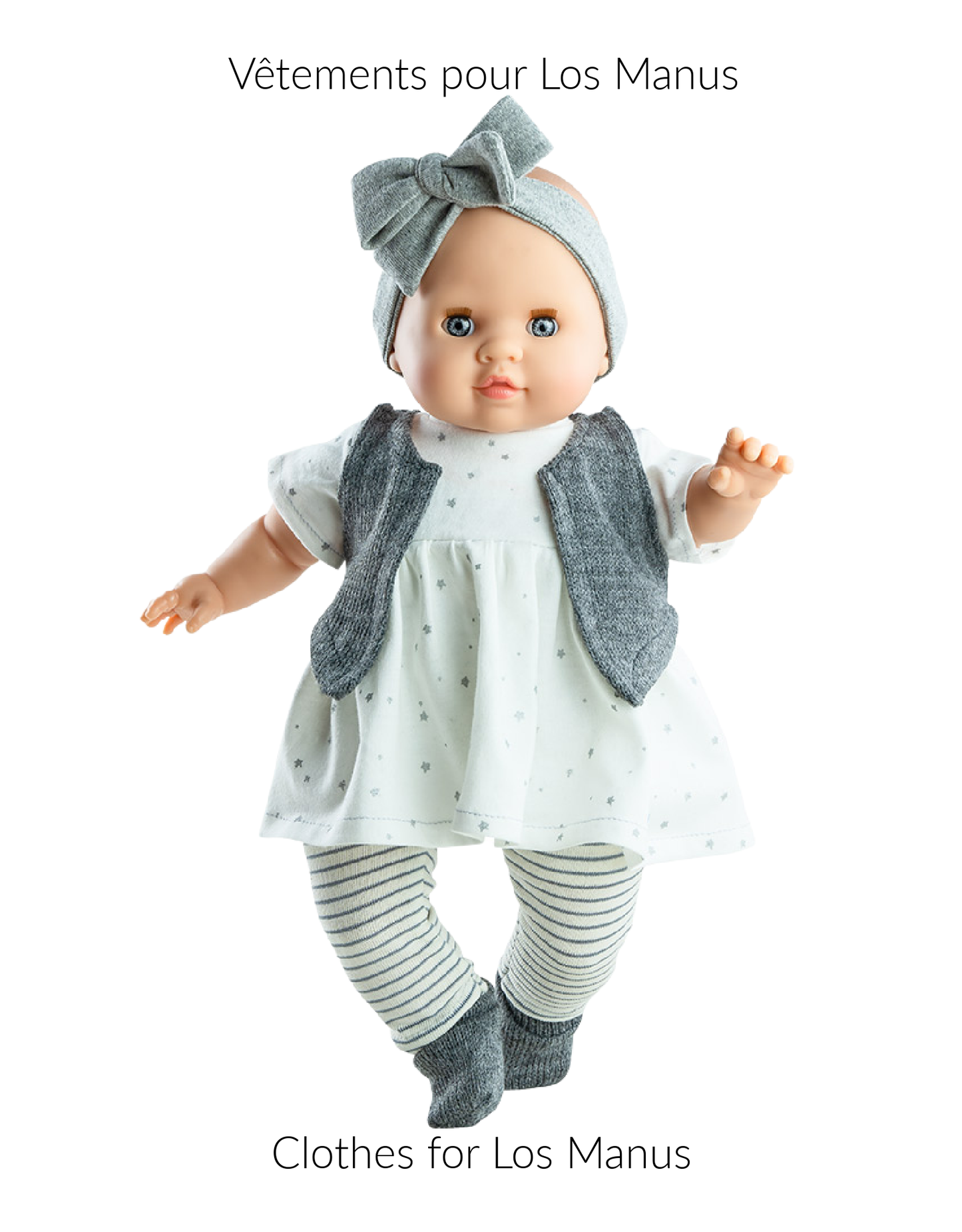 Los Manus/Alex&Sonia doll clothes - Dress set - Paola Reina