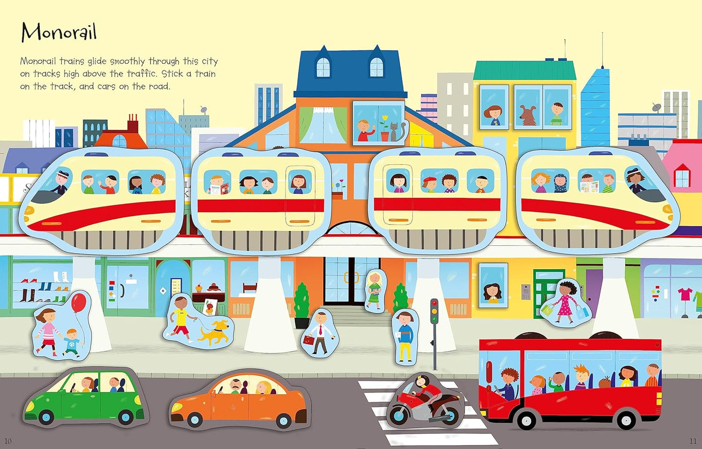 First Sticker Book Trains