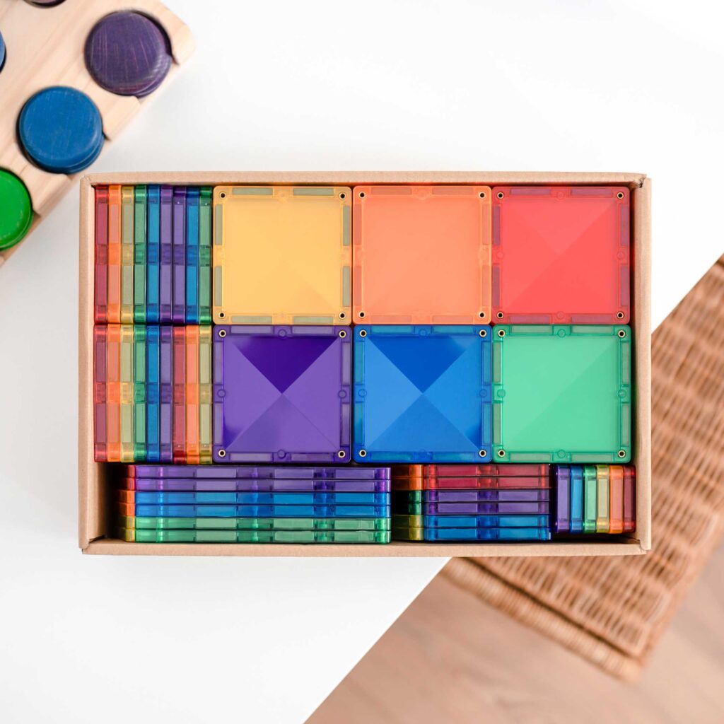 CONNETIX Rainbow Creative Pack, 102 Pieces