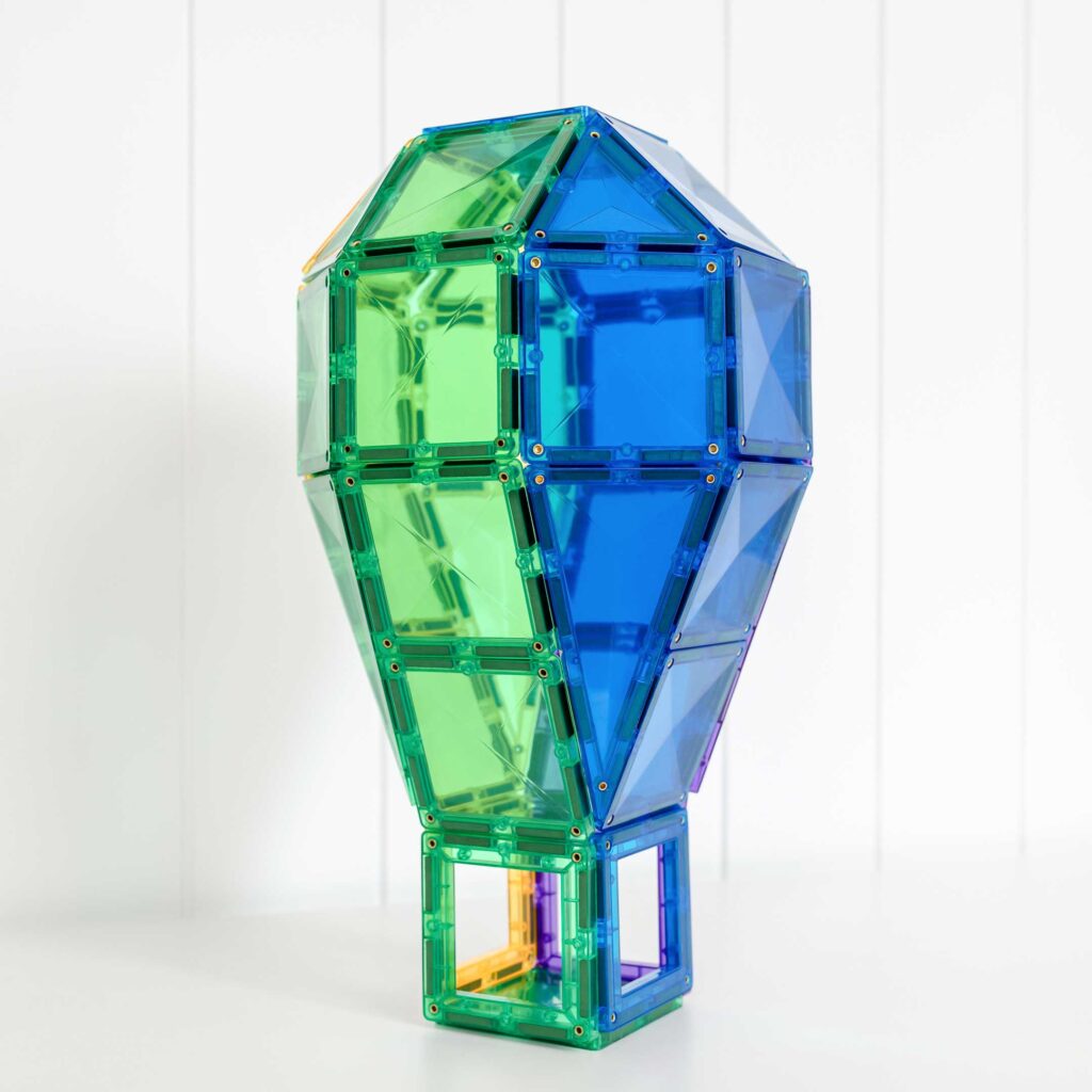 CONNETIX Rainbow Creative Pack, 102 Pieces