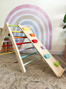 Little Climber Triangle with Rock Climber/Slide Ramp