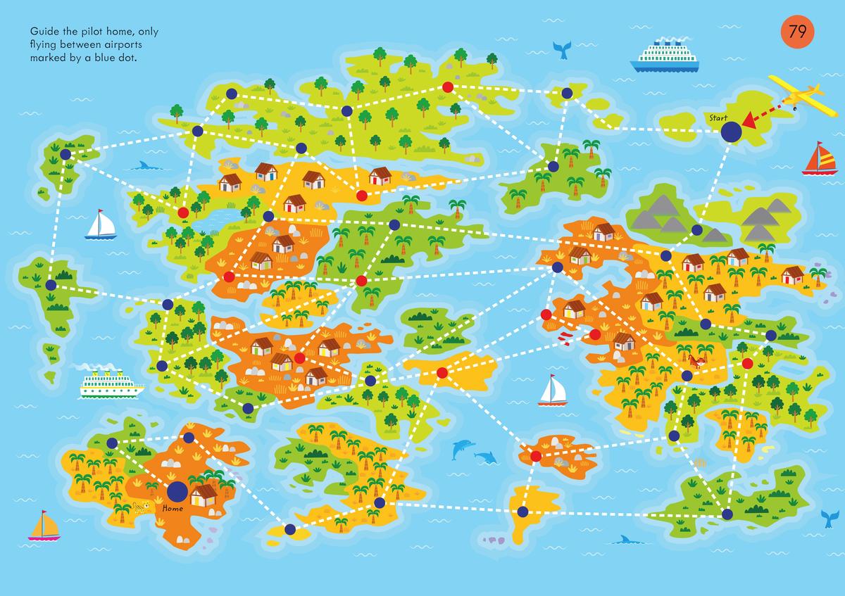 Lots of Travel Puzzles and Games