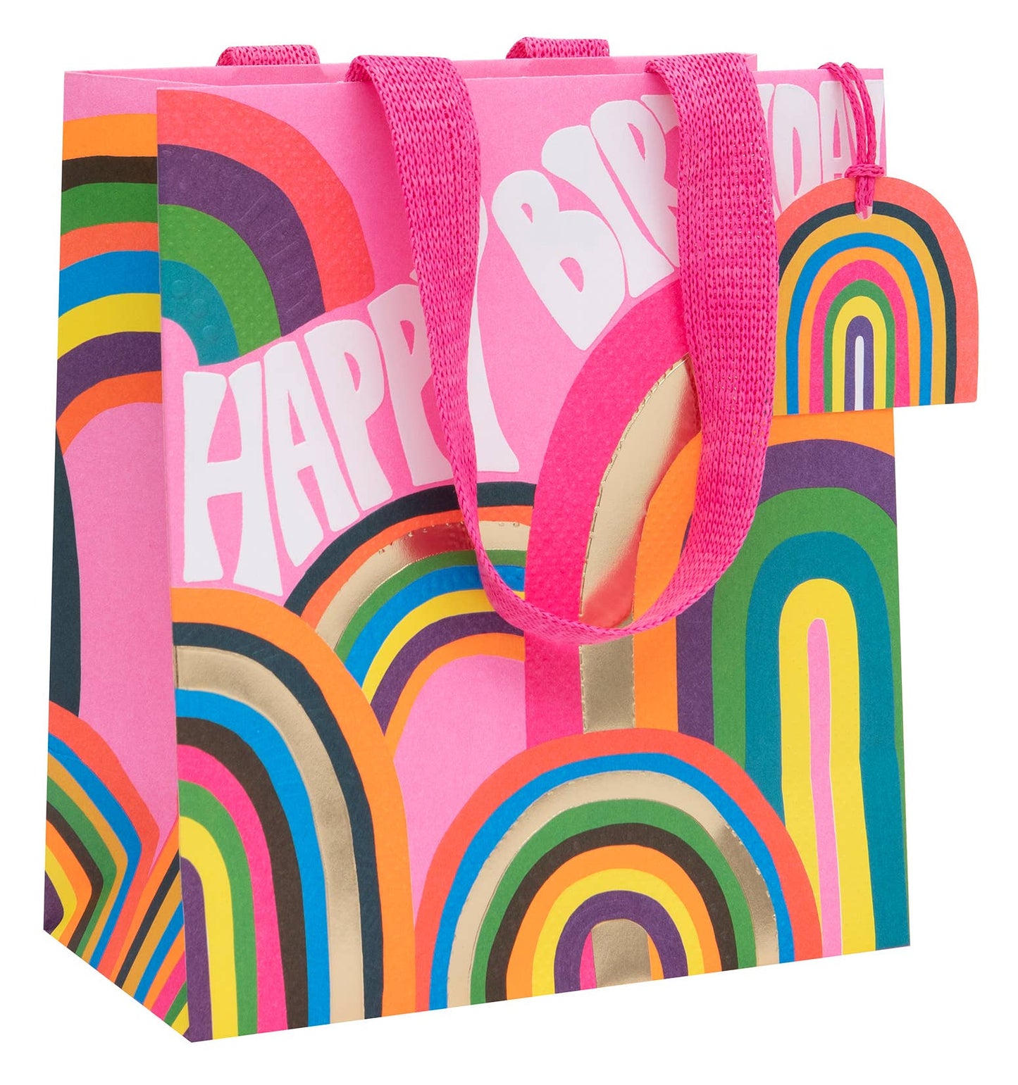 BAG MEDIUM PS RETRO RAINBOWS