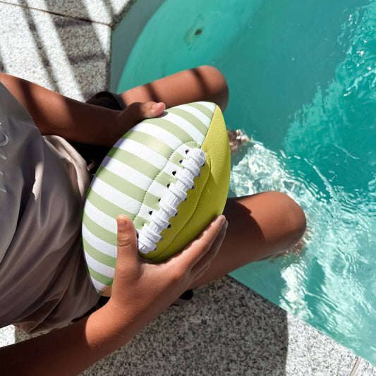 Neoprene Football Tides Out Citrus