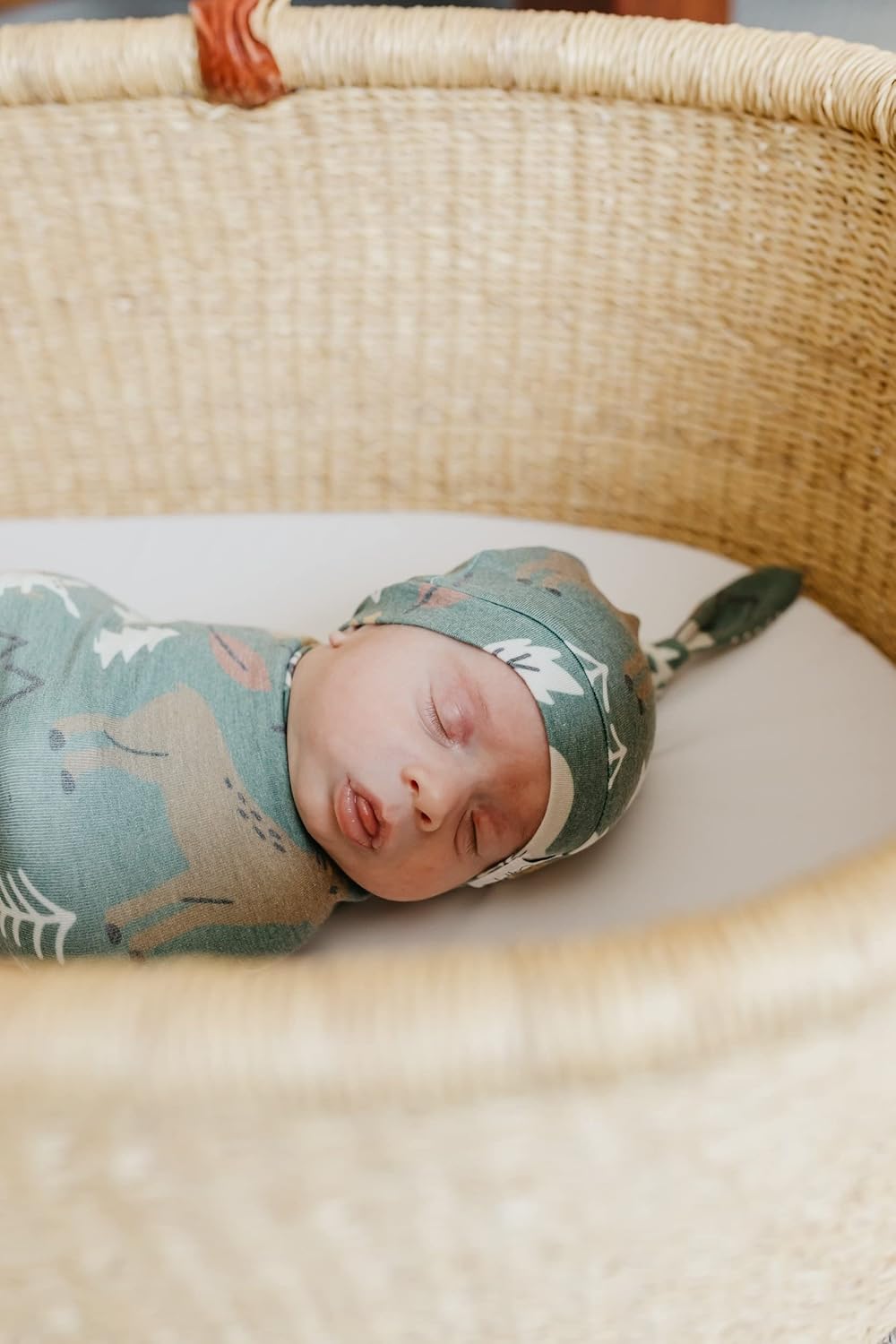 Newborn Top Knot Hat
