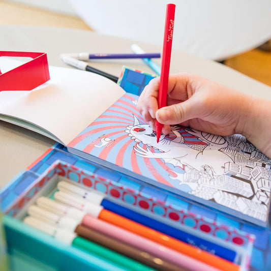 3D Colouring Set - Sci-Fi