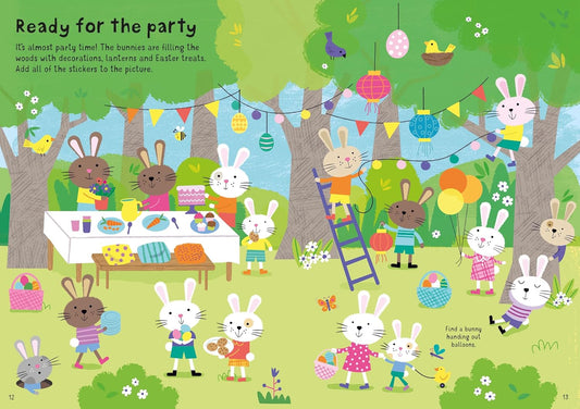 Little First Sticker Book - Easter Bunnies