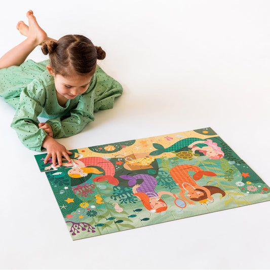 Mermaid Friends Floor Puzzle