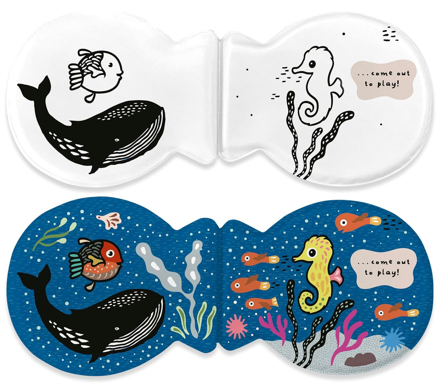 Fish and Friends - Watch me change color in water! Bath Book