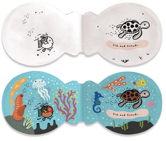 Fish and Friends - Watch me change color in water! Bath Book