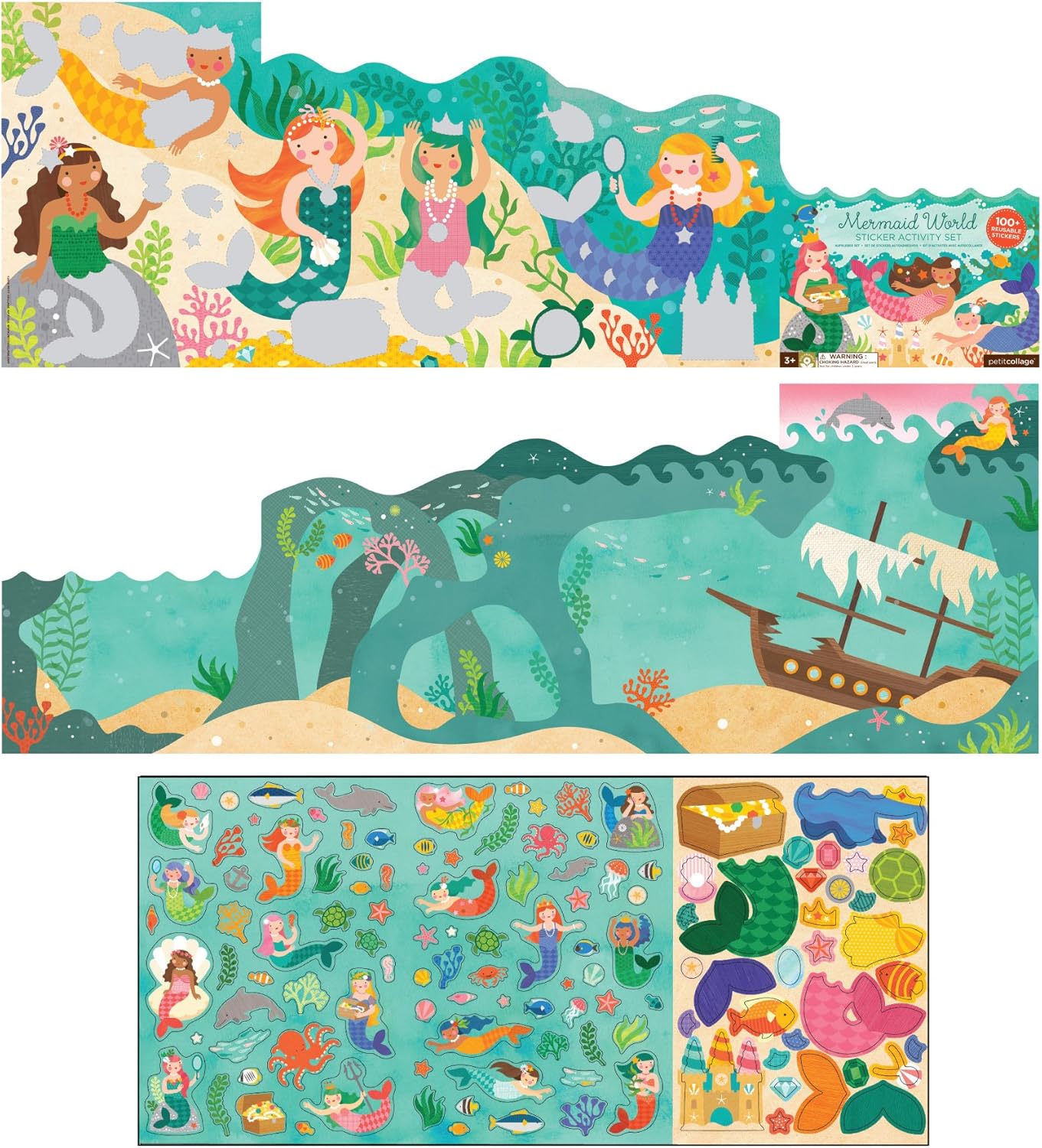 Mermaid World Sticker Activity Set