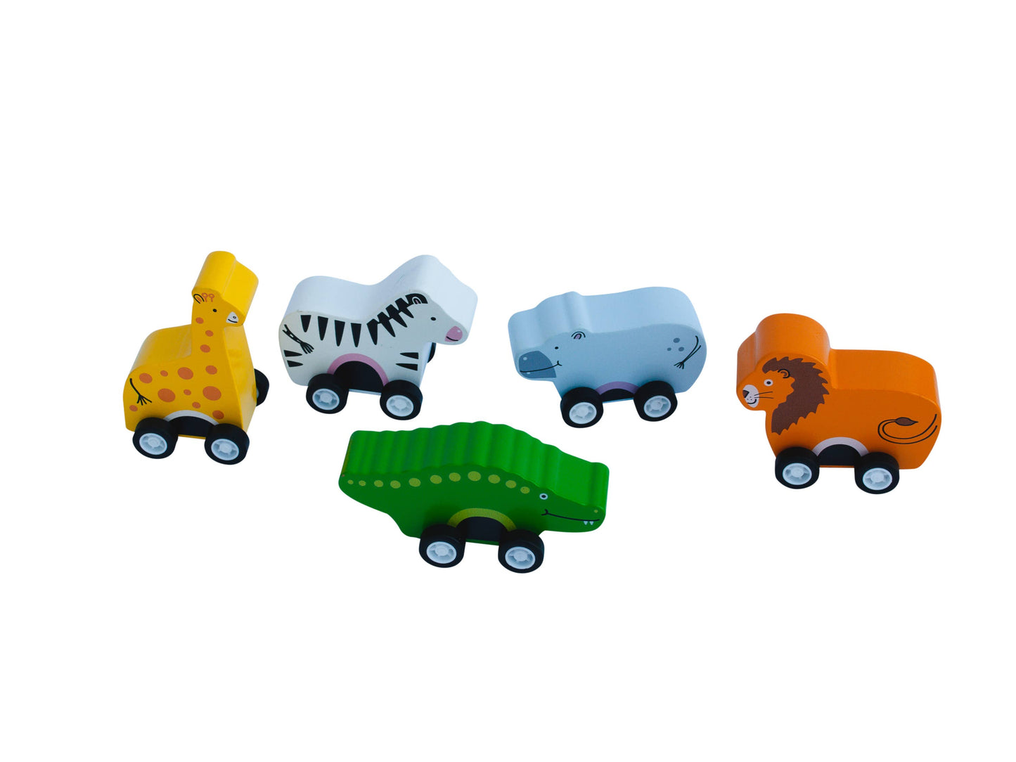 Pull Back Safari Animals Refill - Set of 20