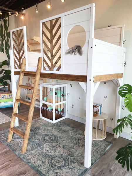 Squirrel Tree House Loft Bed