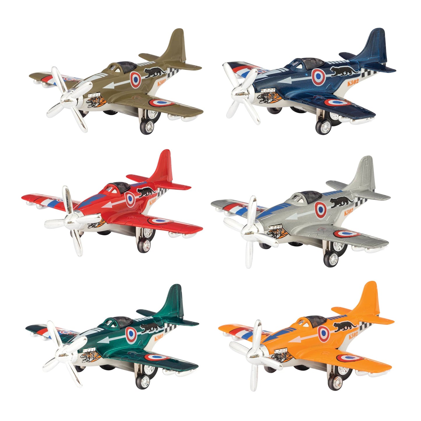 Diecast Airplane Pullback