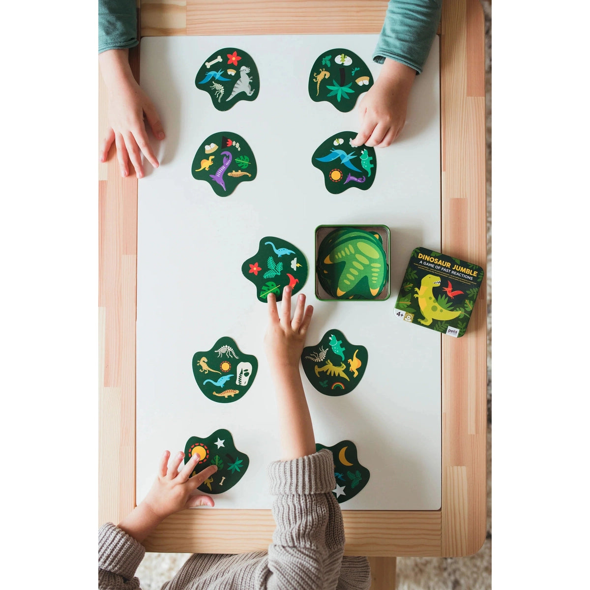 Dinosaur Jumble Card Game - A Game of Fast Reactions