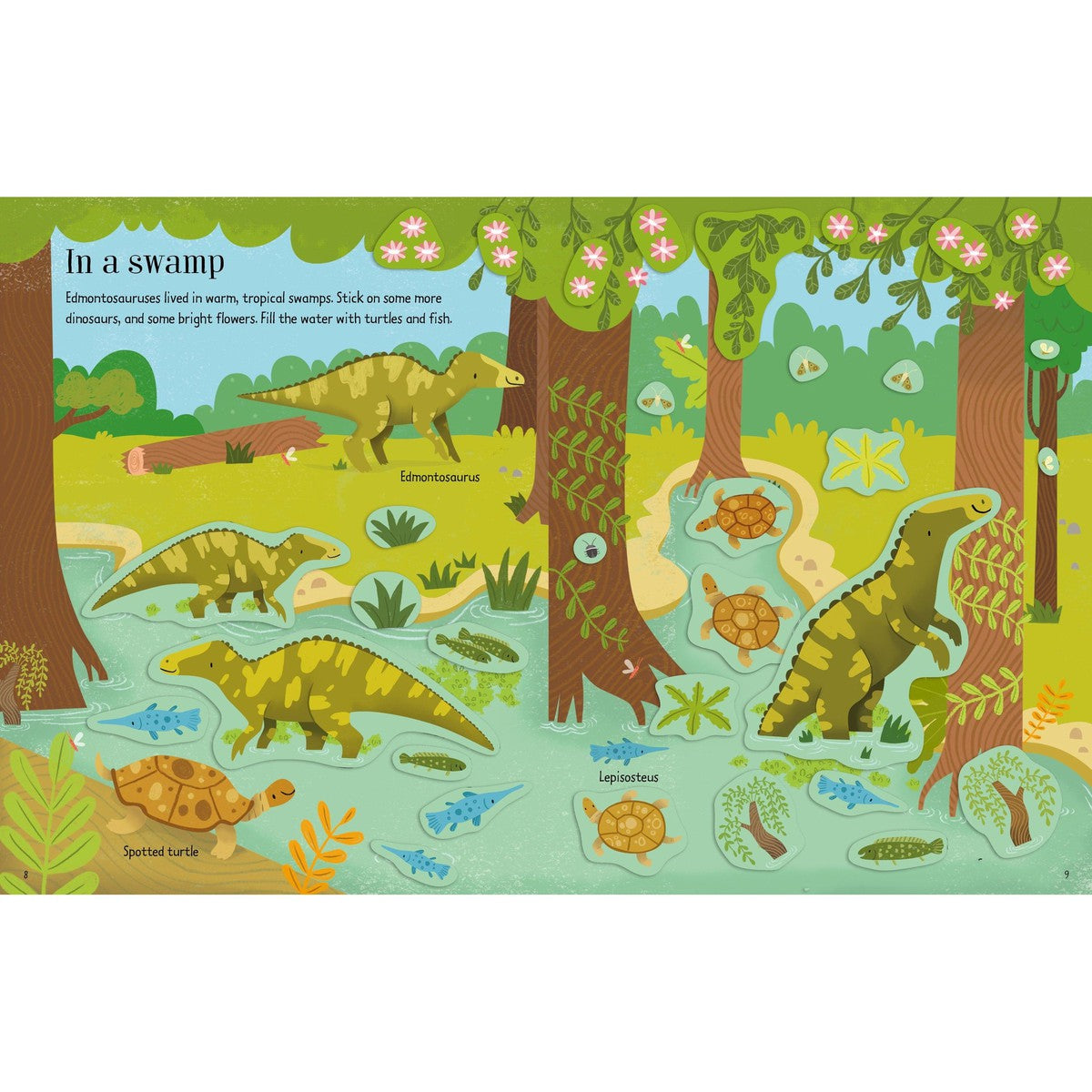 First Sticker Book Dinosaurs