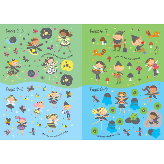 Sparkly Fairies Sticker Book