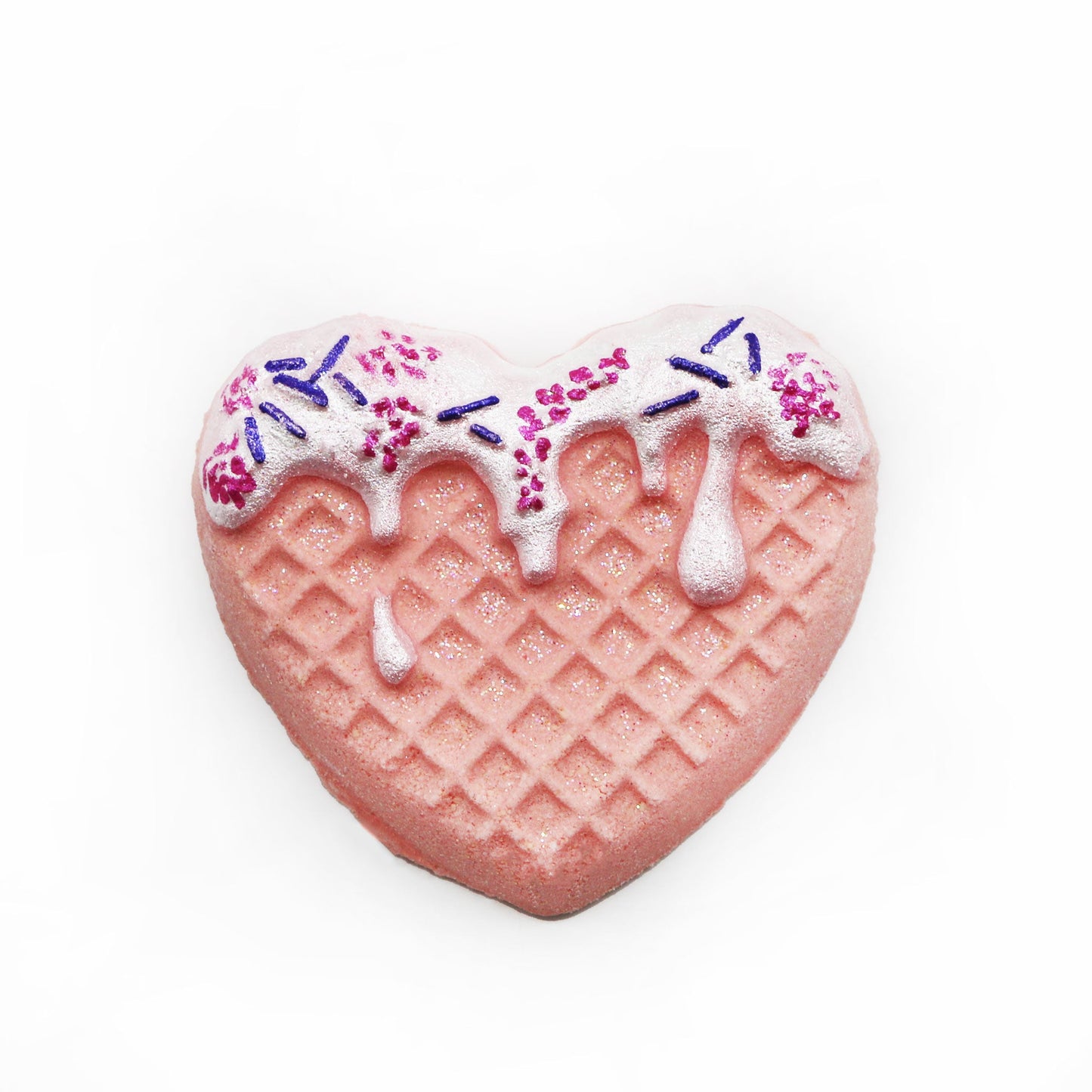 Heart Waffle Bath Bomb