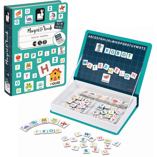 MAGNÉTI'BOOK - ENGLISH ALPHABET