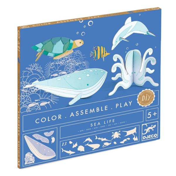 Color Assemble Play / Sea life