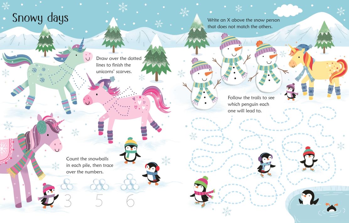 Wipe-Clean Unicorn Activities