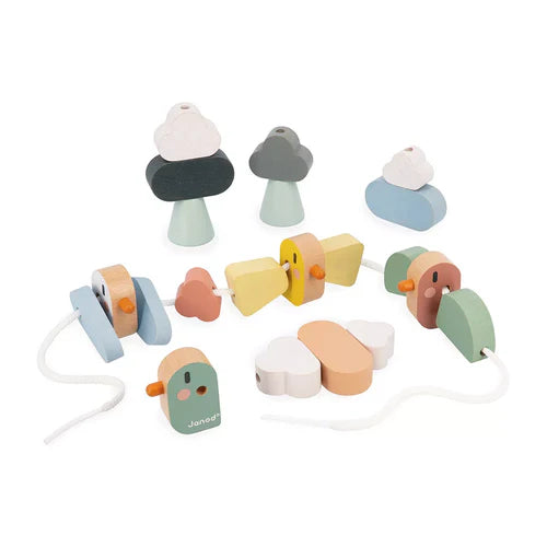 SWEET COCOON: THREAD-YOUR-OWN BIRD BEADS