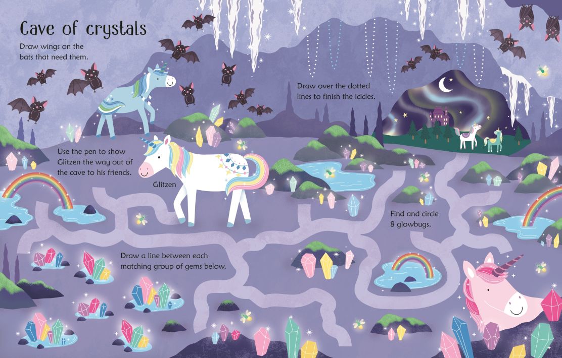 Wipe-Clean Unicorn Activities