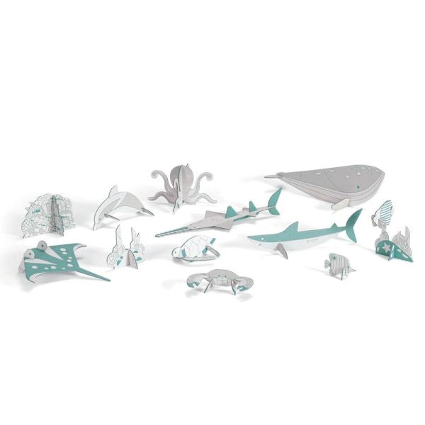 Color Assemble Play / Sea life