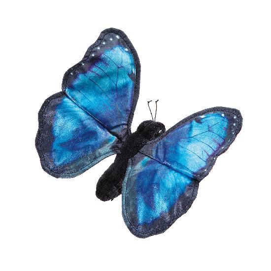 Folkmanis Puppet - Blue Morpho Butterfly