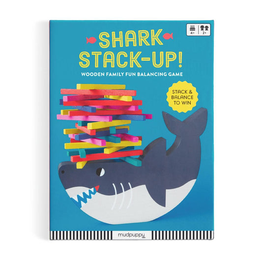 Shark Stack-up! Wooden Balancing Game