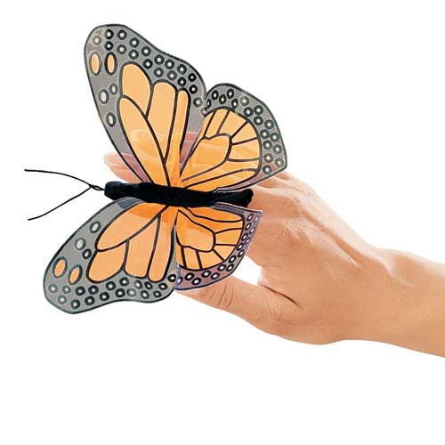 Mini Monarch Butterfly - Puppet