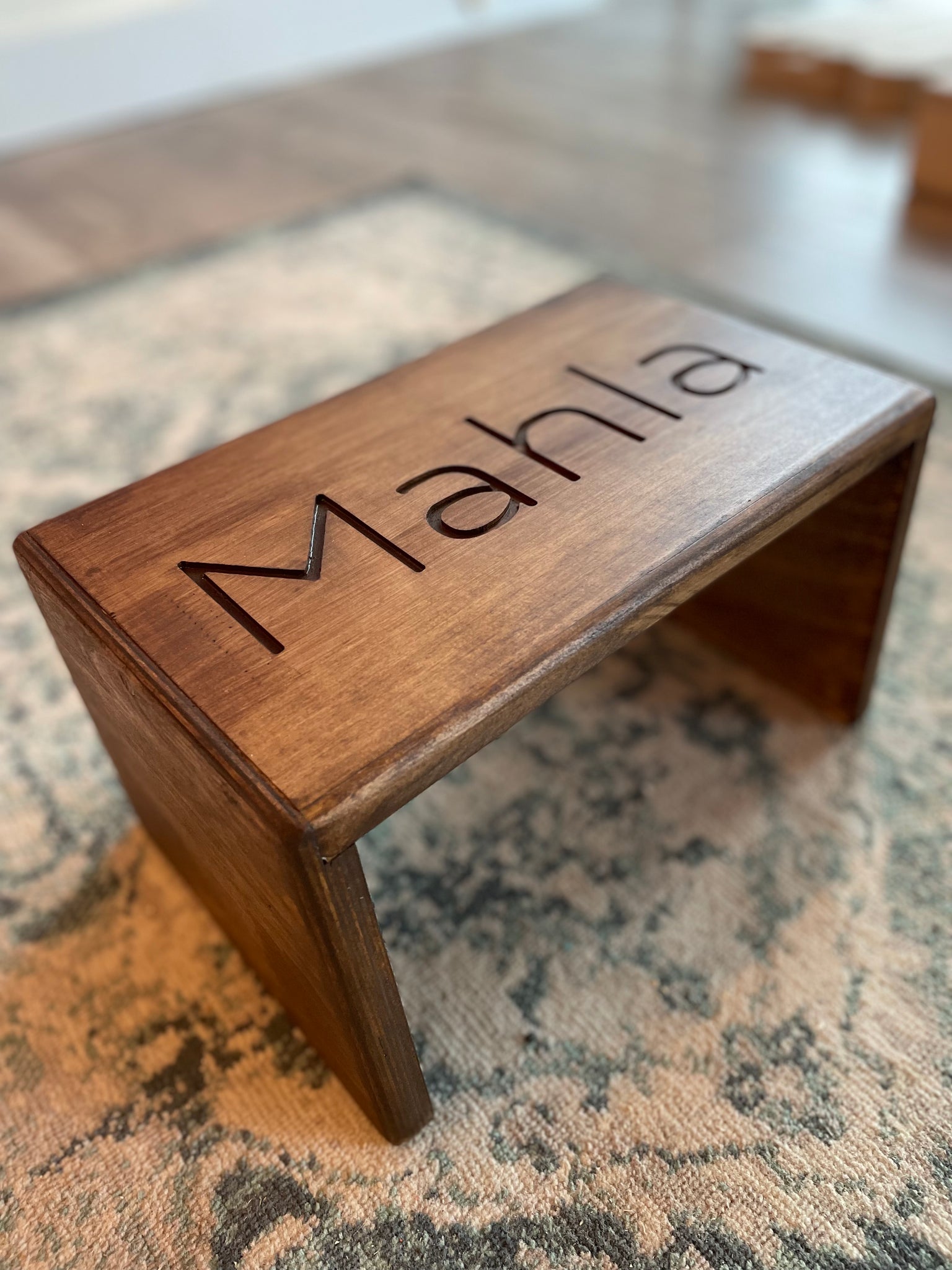 Personalized Step Stool